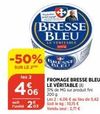 fromage Bresse Bleu
