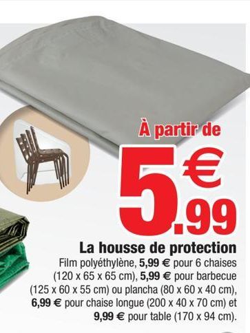 La housse de protection