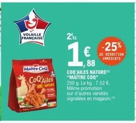 volaille maître coq