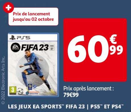 LES JEUX EA SPORTS FIFA23| PS5 ET PS4