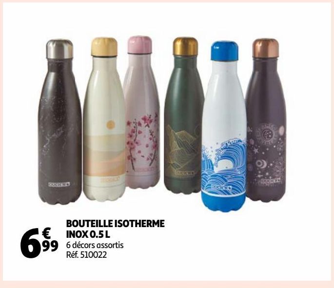 BOUTEILLE ISOTHERME INOX 0.5 L