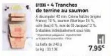 int  81995-4 tranches  de terrine au saumon adicar 42 ch fra 15% 16%  %25  lab240 