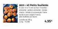 80229-40 Petits feuilletés Acare 12 a 15 aface  www  do letal  pie  La  Lekg 1450  of par une  340  4,95€ 