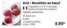 11 pic  pa  Lahde Lek254  86123 - Boulettes au bœuf ančaná 42,3 %, do sad  8,95€ 