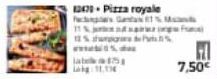 1247-Pizza royale Fan Ganta Ma  sa  125  ja  11.1  F 7,50€ 