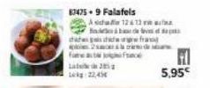 87475-9 Falafels  A shade 12 & 13  chap  2  La  1:22,45€  de ve  fra  de  5,95€ 