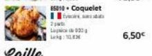 65010 Coquelet  Evic  2pwt  L033 Lag  6,50€ 