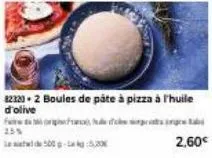 pâte à pizza 