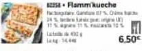 8258 flammkuche  ge/%. ons bach 24% bagung) 11% spas 11 5 15 la  6,50€ 