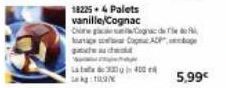 18225.4 Palets vanille/Cognac  33400  One page  CACP,  pas che 