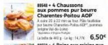 39543 +4 Chaussons aux pommes pur beurre Charentes-Poitou AOP Ar 22 22 pues Char  P.p  --Lo 