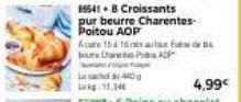 855418 Croissants  pur beurre Charentes-Poitou AOP  A1516  bure Dhare PP  que  Lig 11,34  440 