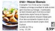 dun  250  87428-Mezze libanais  At 126 time 3rd ble d de la gent bd change f bod  dren haunting p 