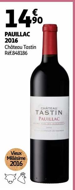 PAUILLAC 2016 