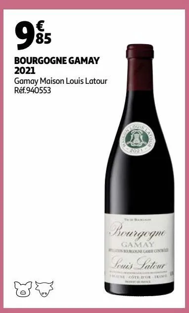 bourgogne gamay 2021