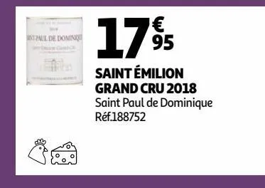 saint émilion grand cru 2018