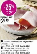 jambon cuit 