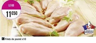 filets de poulet 