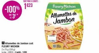 jambon cuit Fleury Michon