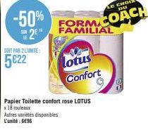 papier toilette Lotus