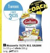 mozzarella Galbani