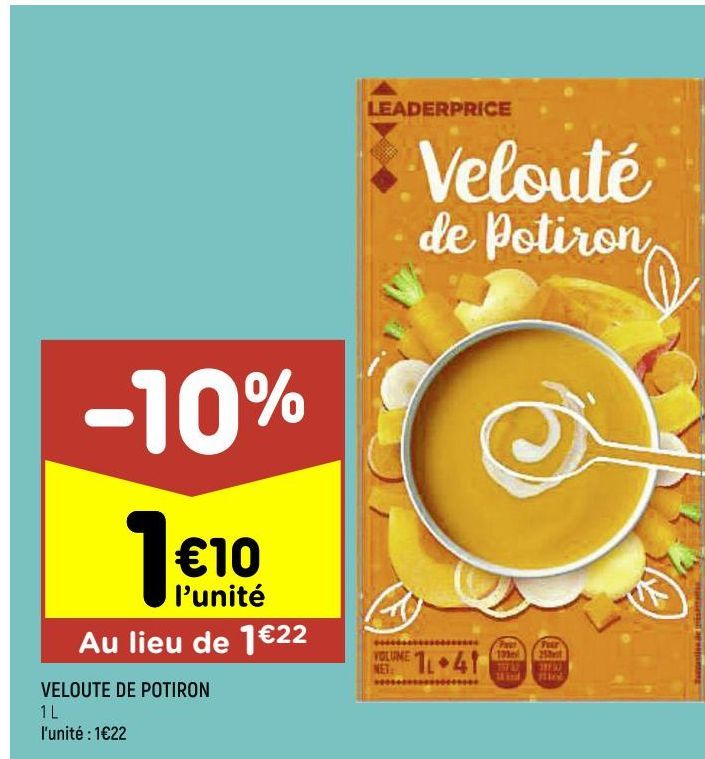 velouté de potiron