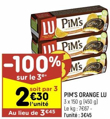 Pim's orange Lu