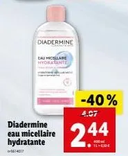 eau diadermine