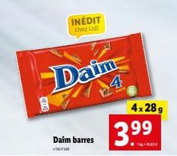 barres Daim