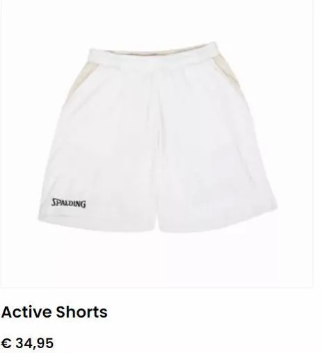 shorts spalding