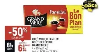 café moulu grand'mère