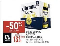 bière blonde Corona