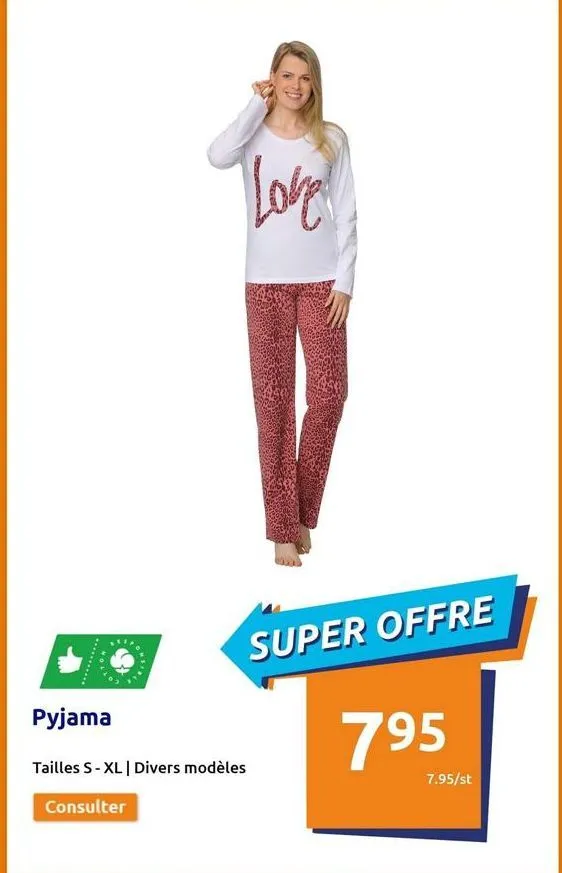 ********...  no  pyjama  love  super offre  tailles s-xl | divers modèles  consulter  795  7.95/st  