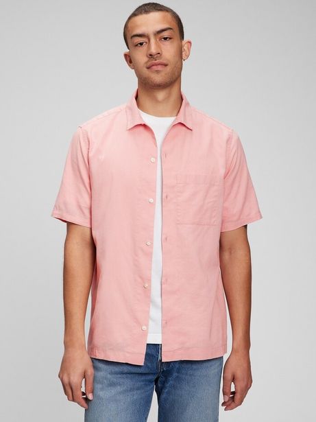 Chemise à manches courtes offre à 29,99€ sur Gap