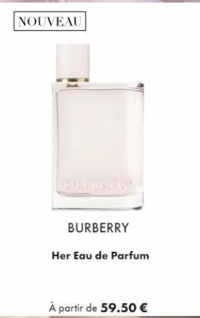 eau de parfum burberry