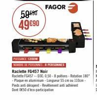 raclette Fagor