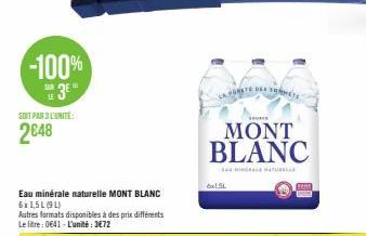 blanc Mont blanc