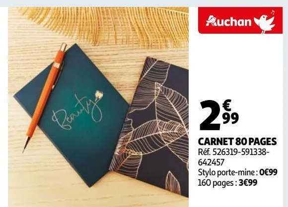 carnet 80 pages