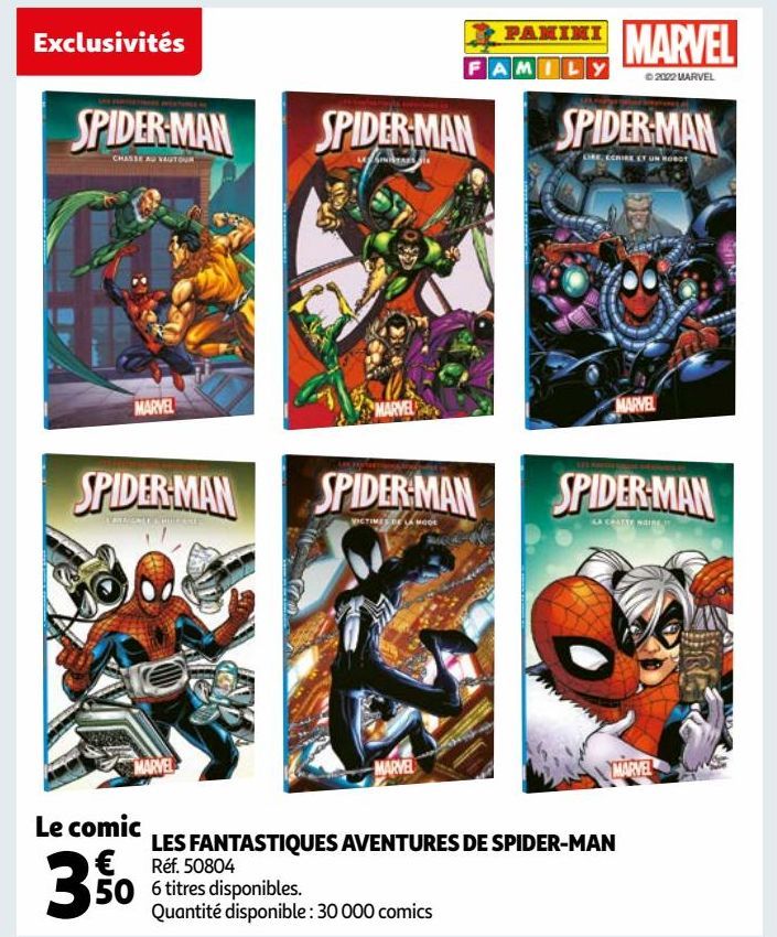 LES FANTASTIQUES AVENTURES DE SPIDER-MAN