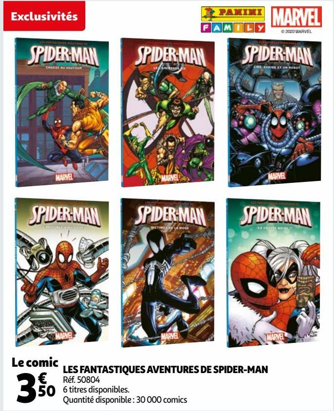 LES FANTASTIQUES AVENTURES DE SPIDER-MAN