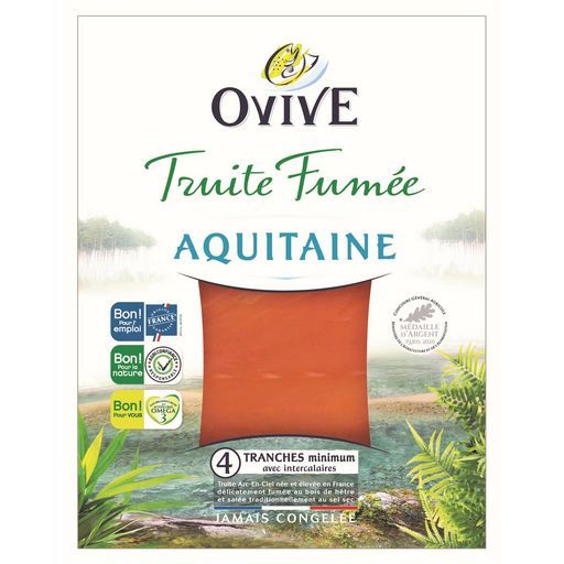 TRUITE FUMÉE DES PYRÉNÉES OU D'AQUITAINE OVIVE