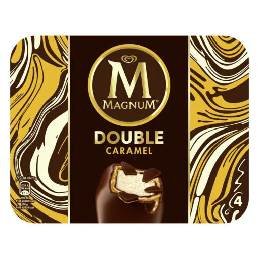 bâtonnets double caramel magnum