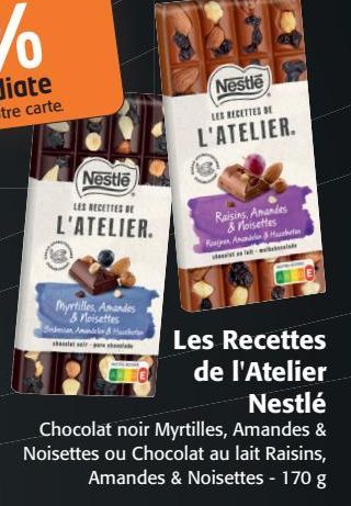Les Recettes de l'Atelier Nestlé