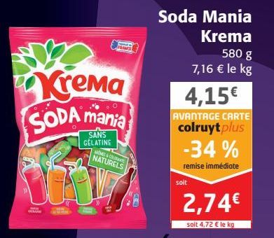Soda Mania Krema 