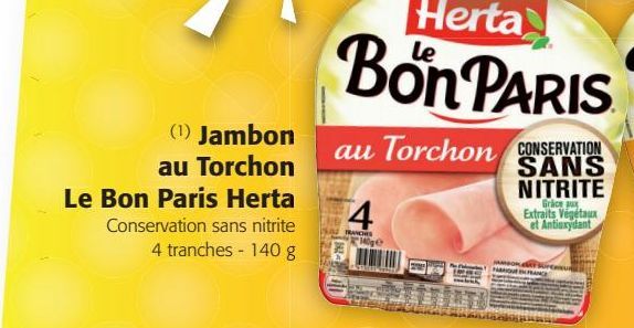 Jambon au Torchon Le Bon Paris Herta