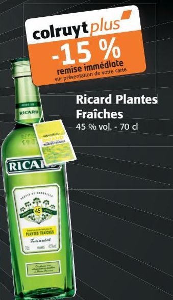 Ricard Plantes Fraiches