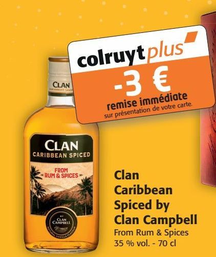 Clan Caribbean Spiced Clan campbell 