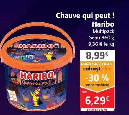 chauve qui peut haribo