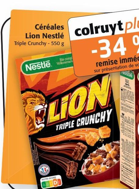 Céreales Lion Nestlé