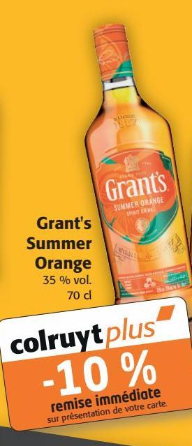 Grant's Summer Orange 